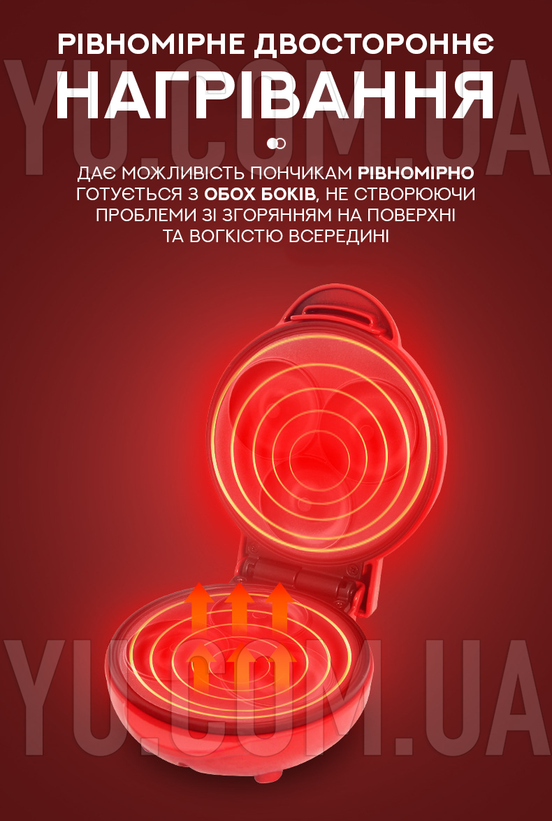 Міні-апарат для приготування пончиків Міні-апарат для приготування пончиків